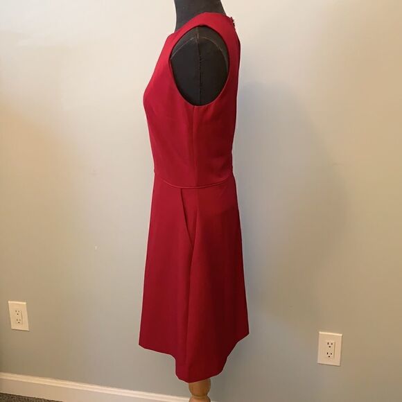 Gap Raspberry Fit & Flare Dress - Picture 4 of 8